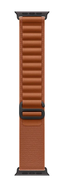 Apple Alpine Loop 49mm Terra Cotta Medium con Finitura Titanio Nero - Cinturino Robusto
