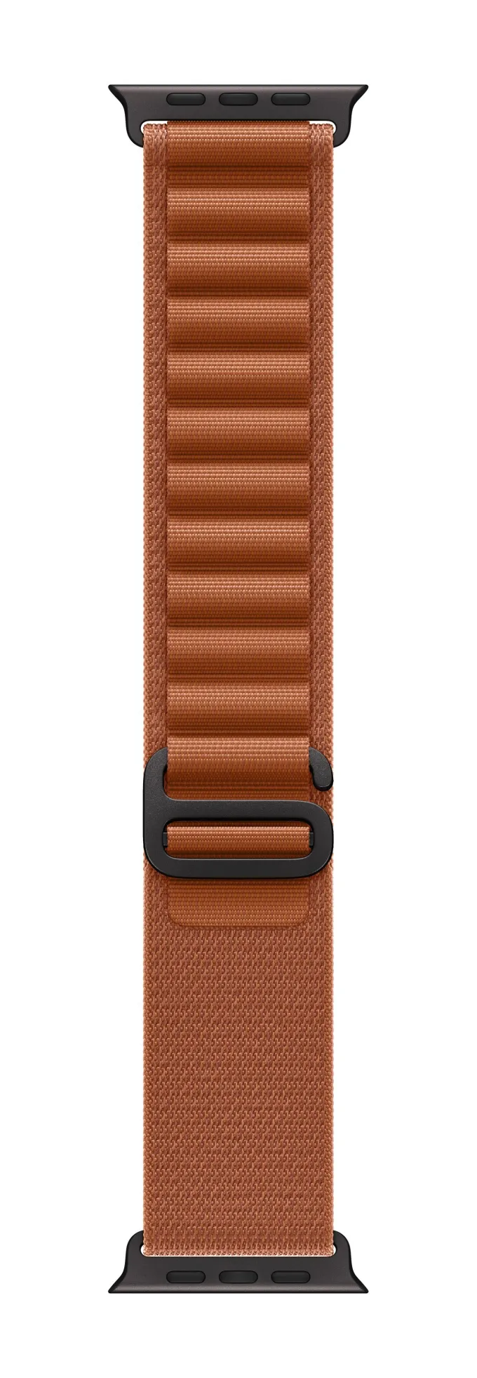 Apple Alpine Loop 49mm Terra Cotta Medium con Finitura Titanio Nero - Cinturino Robusto