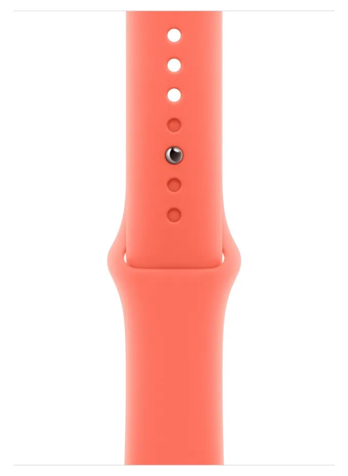 Apple Cinturino Sport Mandarancio per Apple Watch, regolabile e confortevole