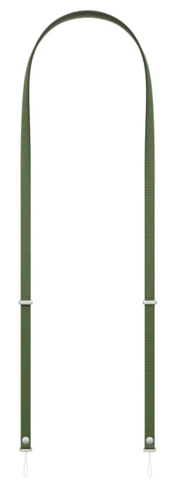Apple Crossbody Strap Green – Tracolla Regolabile per iPhone, Tessuto Riciclato