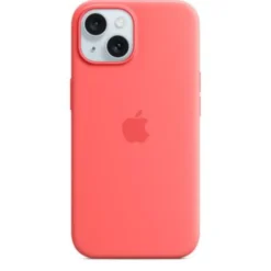 Apple Custodia MagSafe in silicone per iPhone 15 - Guava