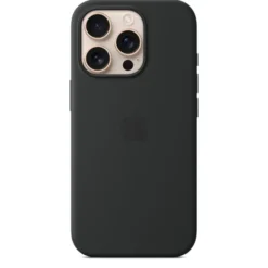 Apple Custodia MagSafe in silicone per iPhone 16 Pro - Nero