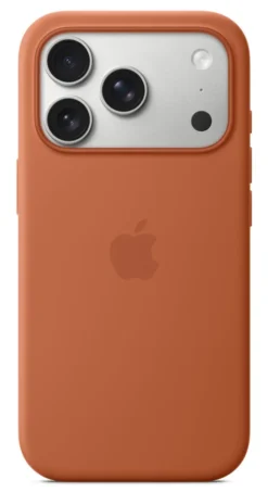 Apple Custodia MagSafe in silicone per iPhone 17 Pro - Terracotta