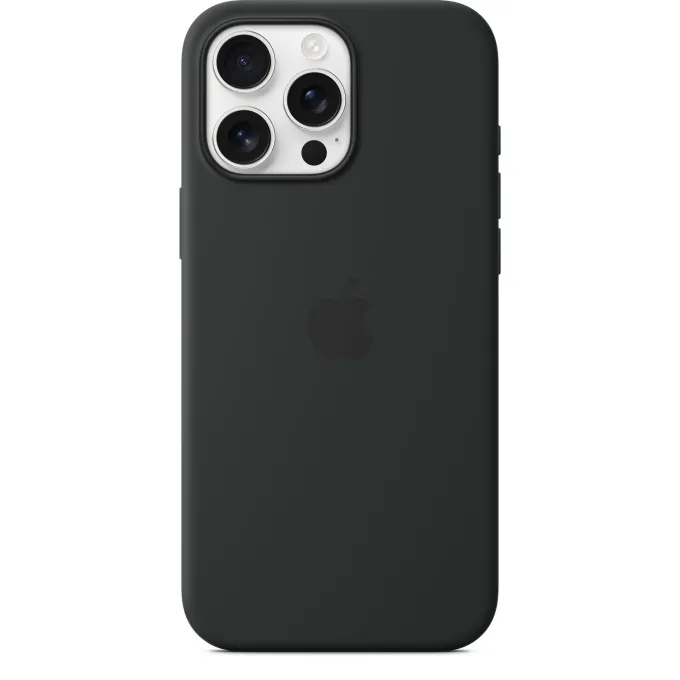 APPLE - Custodia MagSafe in silicone per iPhone 16 Pro Max - Nero