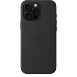 APPLE - Custodia MagSafe in silicone per iPhone 16 Pro Max - Nero