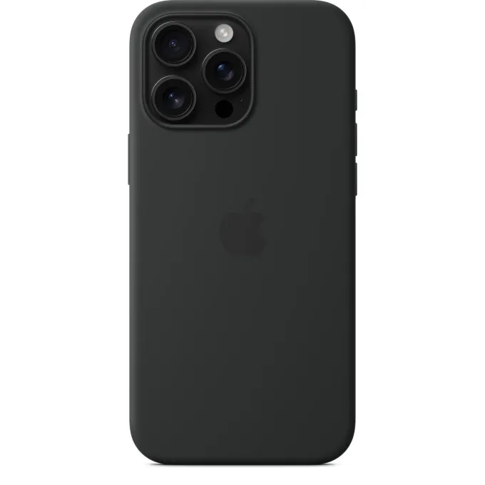 APPLE - Custodia MagSafe in silicone per iPhone 16 Pro Max - Nero