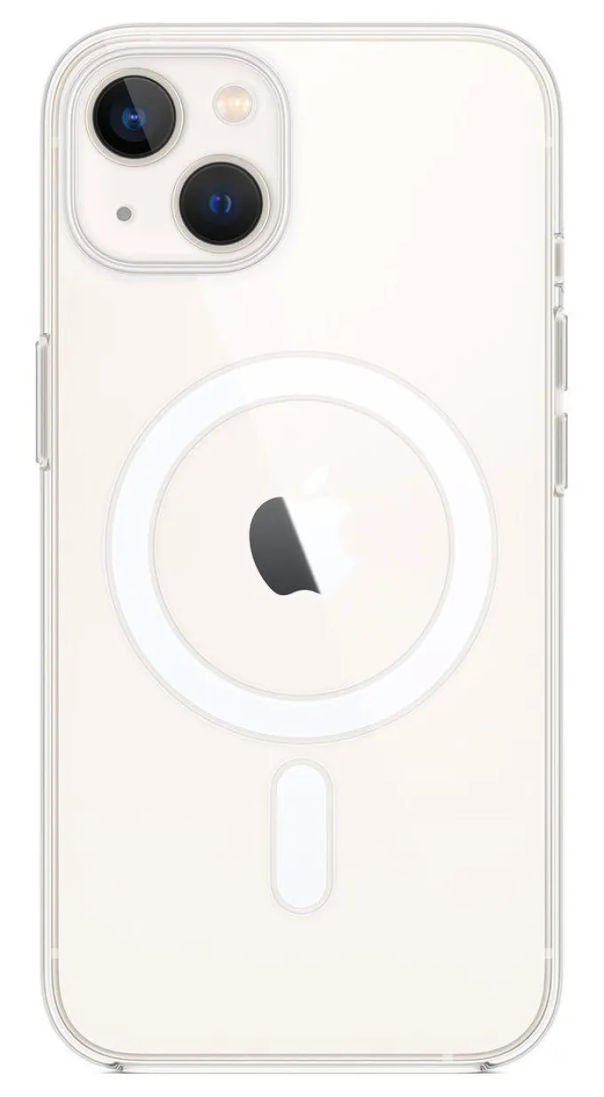 Apple Custodia Trasparente MagSafe per iPhone 13 - Protezione Sottile e Magnetica