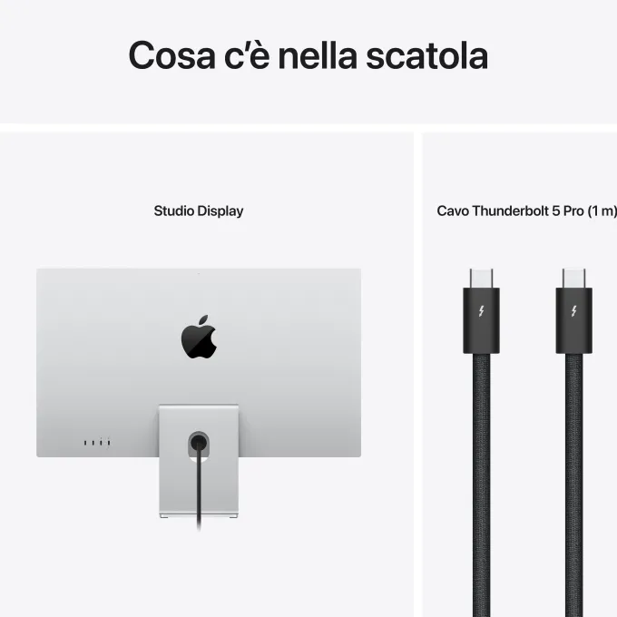 Apple Studio Display 27" 5K Retina con Nano-texture e Stand Regolabile