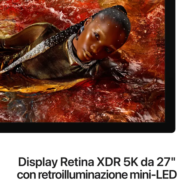 Apple Studio Display XDR - Vetro nanotexture - Sostegno a altezza e inclinazione regolabile MFEP4T/A