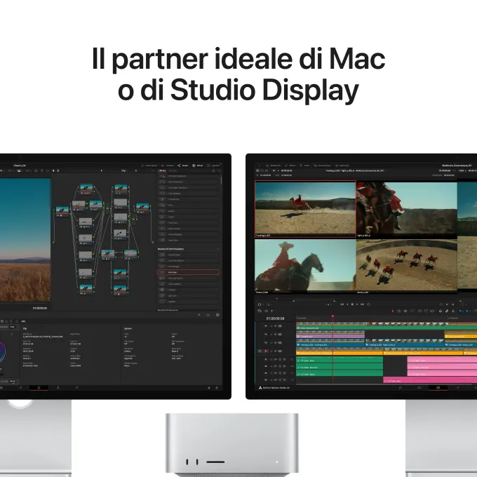 Apple Studio Display XDR - Vetro nanotexture - Sostegno a altezza e inclinazione regolabile MFEP4T/A