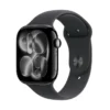 Apple Watch Series 11 GPS + Cellular, Cassa 46 mm in alluminio Jet Black con Cinturino Sport nero - S/M