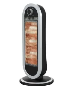 Ardes AR4B01 stufetta elettrica Interno Nero, Argento 900 W Riscaldatore ambiente elettrico a infrarossi