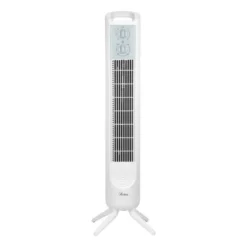 Ardes AR5T802 Ventilatore a torretta, 3 velocità, Timer 120 minuti, Oscillazione laterale automatica - Bianco
