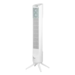 Ardes AR5T802 Ventilatore a torretta, 3 velocità, Timer 120 minuti, Oscillazione laterale automatica - Bianco