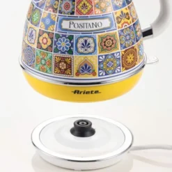 Ariete 2869 Bollitore Positano, Bollitore Elettrico, 1,7L, Infusi, the, tisane, Base cordless, Autospegnimento