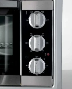 Ariete 984 Libera installazione Elettrico 25L 1500W Nero, Argento