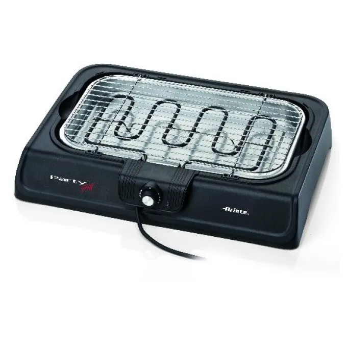 Ariete 723 2000 W Barbecue Elettrico Da tavolo Nero