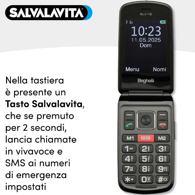 Beghelli Salvalavita Phone SLV19 ECODESIGN 9205N