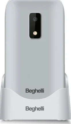 Beghelli Telefono Salvavita per Anziani, Salvalavita Phone SLV30N-GPS Plus Ecodesign - Telefono Tasti Grandi e Pulsante di Emergenza SOS