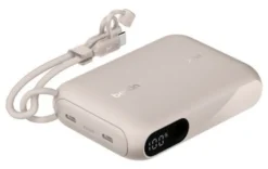 Belkin BPB027hqSD Power Bank 10000 mAh, 2 USB-C, colore Sabbia