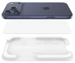 Belkin InvisiGlass proteggi schermo per iPhone 17 Pro Max, trasparente e resistente