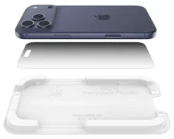 Belkin ScreenForce InvisiGlass per iPhone 17 Pro Max – Pellicola Privacy Antibatterica