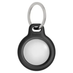 Belkin Secure Holder con Anello Portachiavi per AirTag Nero – Protezione e Stile