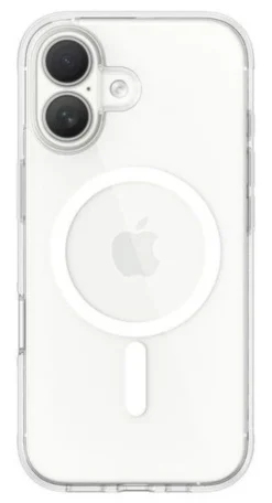 Belkin SheerForce Custodia Magnetica Trasparente per iPhone 17, Cover Protettiva