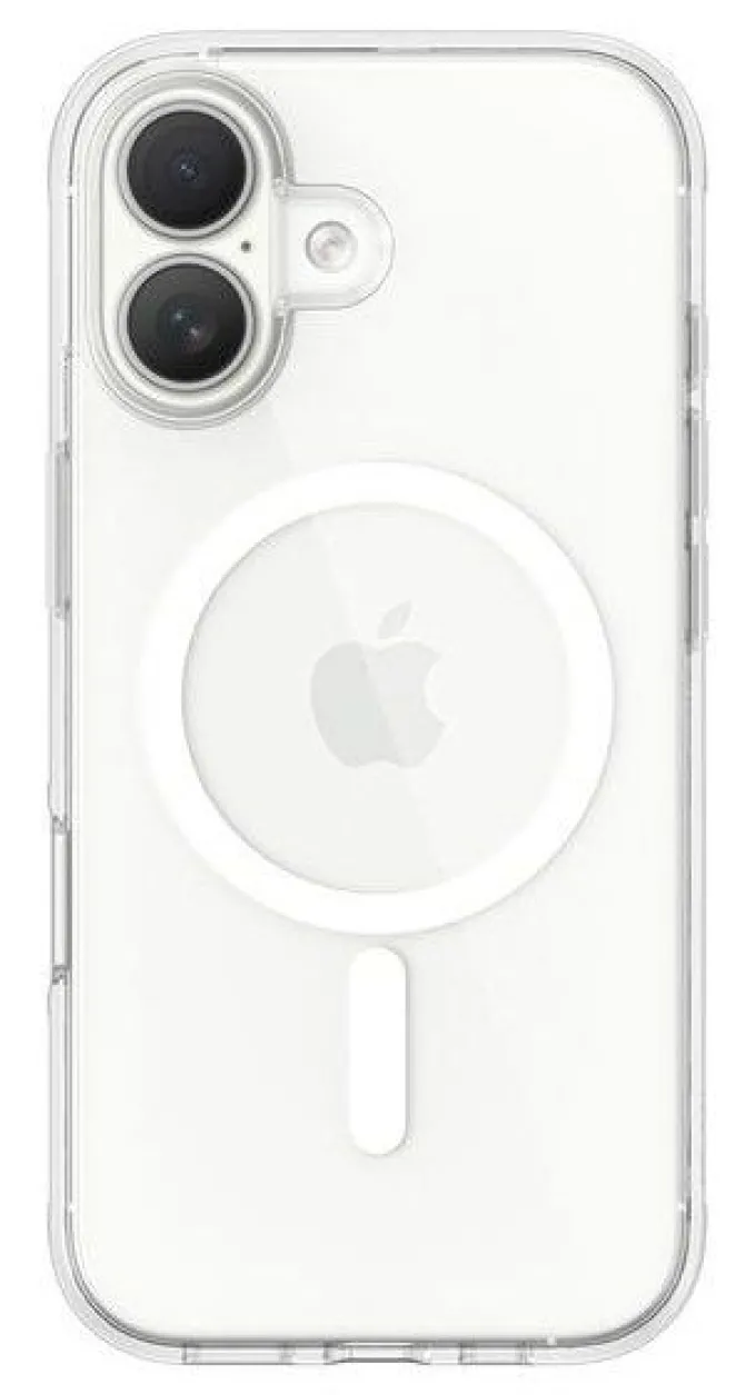 Belkin SheerForce Custodia Magnetica Trasparente per iPhone 17, Cover Protettiva