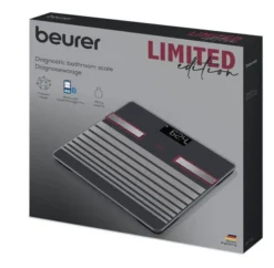 BEURER Bilancia pesapersone BF 451 LIMITED EDITION 2025-Nero e bordeaux
