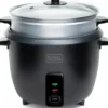 BLACK+DECKER BXRC1800E Cuociriso, 700W, Capacità 1.8L, Rivestimento antiaderente