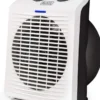 Black+Decker BXSH2000E Termoventilatore, 2000 W, Plastic, Bianco