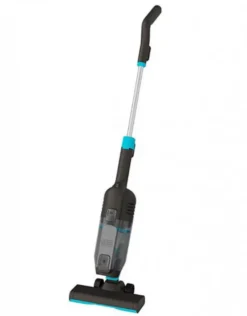Black & Decker BXVMS601E aspirapolvere 3 in 1, 600 Watt, filtro HEPA, serbatoio 500ml, Lunghezza cavo 5m - Nero e Blu