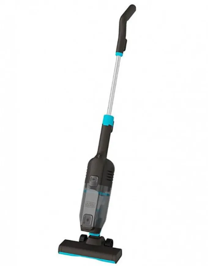 Black & Decker BXVMS601E aspirapolvere 3 in 1, 600 Watt, filtro HEPA, serbatoio 500ml, Lunghezza cavo 5m - Nero e Blu