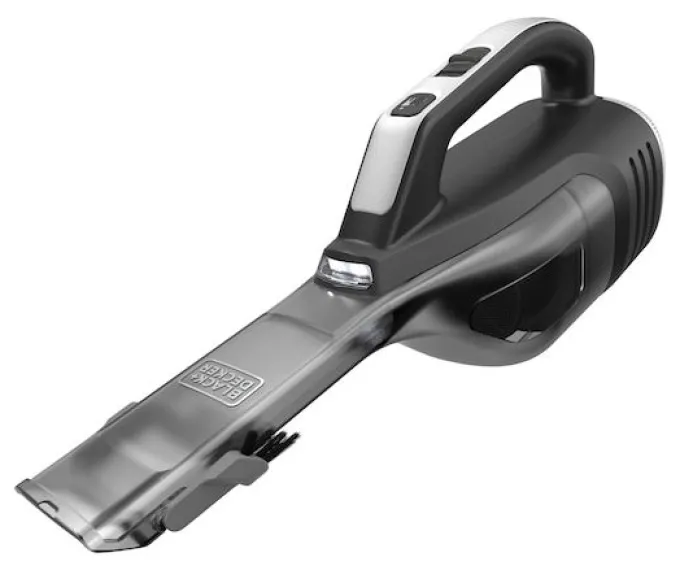 Black & Decker Mini Aspirapolvere Portatile Ricaricabile 12V Autonomia 15 min colore Nero/Grigio Dustbuster - DVD320J-QW