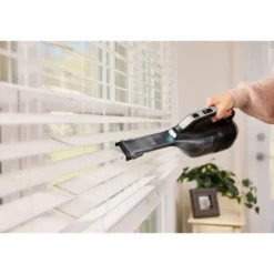 Black & Decker Mini Aspirapolvere Portatile Ricaricabile 12V Autonomia 15 min colore Nero/Grigio Dustbuster - DVD320J-QW