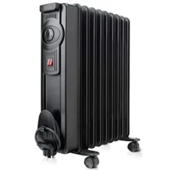 Black+Decker Radiatore ad Olio ad 1500 W Nero