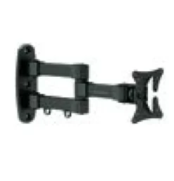 Blunord BS 4107 - Staffa per Tv da 19″ a 26″, Vesa 100x100, Doppio snodo