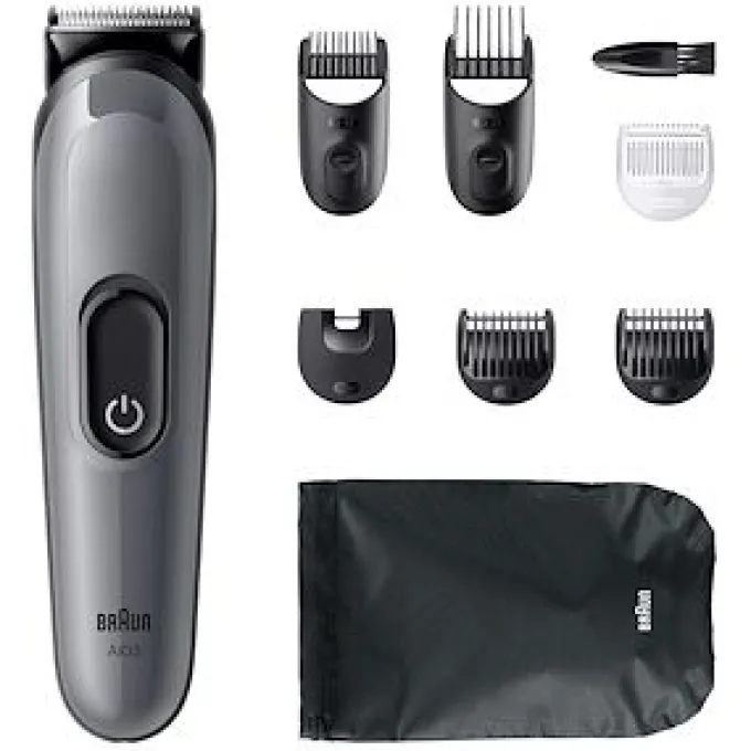 Braun AIO3540 tagliacapelli Nero, Grigio 14 Nichel-Metallo Idruro