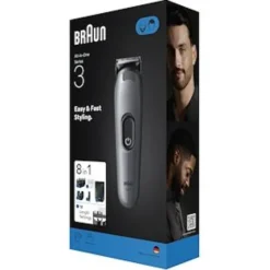 Braun AIO3540 tagliacapelli Nero, Grigio 14 Nichel-Metallo Idruro