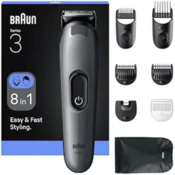 Braun AIO3540 tagliacapelli Nero, Grigio 14 Nichel-Metallo Idruro