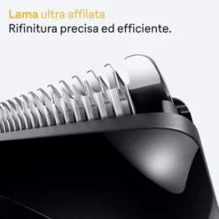 Braun BeardTrimmer 9 BT5520 regolabarba Batteria 40 2 cm Bagnato e secco Nero