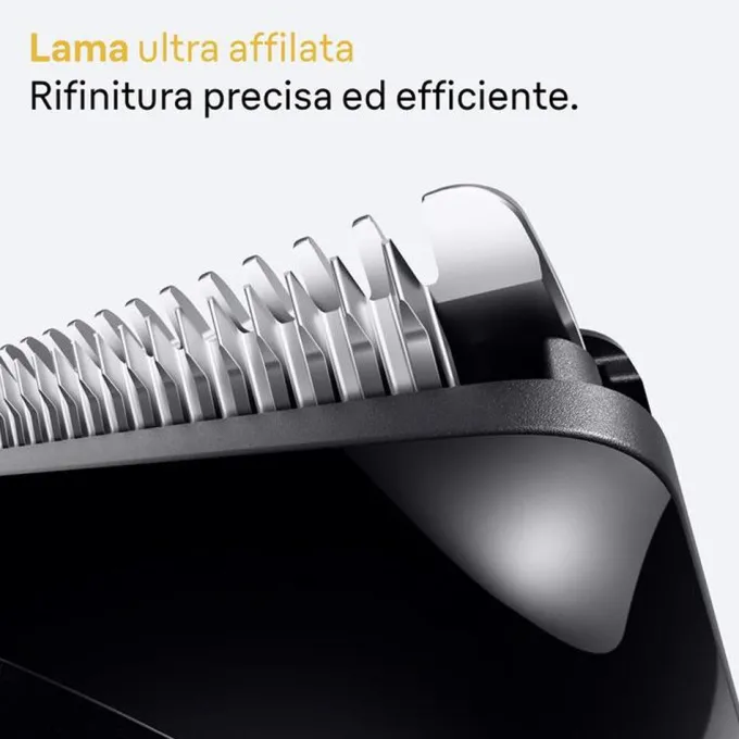 Braun BeardTrimmer 9 BT5520 regolabarba Batteria 40 2 cm Bagnato e secco Nero