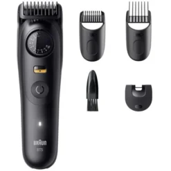 Braun BeardTrimmer 9 BT5520 regolabarba Batteria 40 2 cm Bagnato e secco Nero
