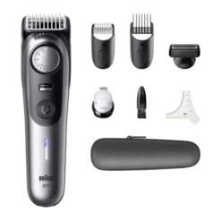 Braun BeardTrimmer 9 BT9520 regolabarba Batteria 52 2cm Nero e Grigio