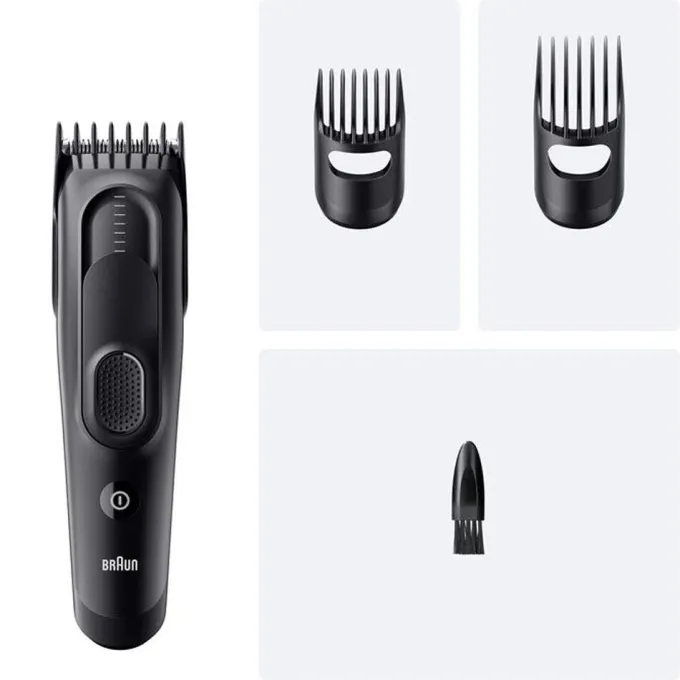 Braun HC5530 tagliacapelli Nero 17 Nichel-Metallo Idruro
