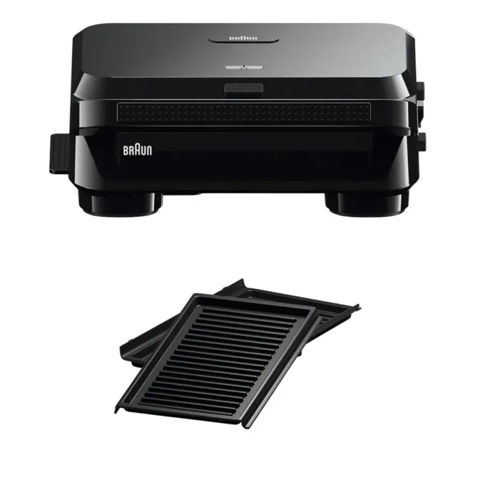 Braun MultiFry 5 - Friggitrice ad aria calda per cottura a basso contenuto di grassi, facile preparazione con 8 programmi di cottura, cestello di cottura senza PFAS con capacità 6L, da 80 °C a 200 °C