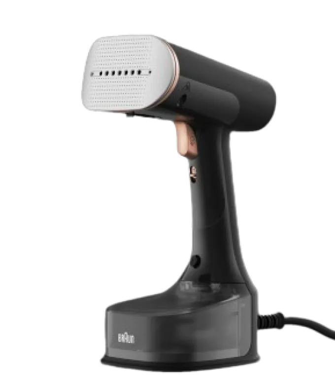 Braun QuickStyle 7 Ferro a Vapore Piastra in Ceramica 1600 W Nero, Rame