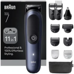 BRAUN - Rasoio AIO 7540-BLU