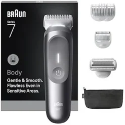 Braun Series 7 BG7550 rasoio elettrico regolabarba, SmartLight - grigio